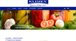 Desktop Screenshot of klimex.biz
